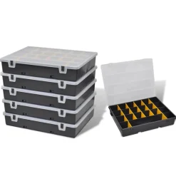 Bouwbeslag*vidaXL Sorteerdozen 6 st