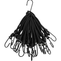 Buitensport*vidaXL Spanelastiek met haken 25 st 17 cm