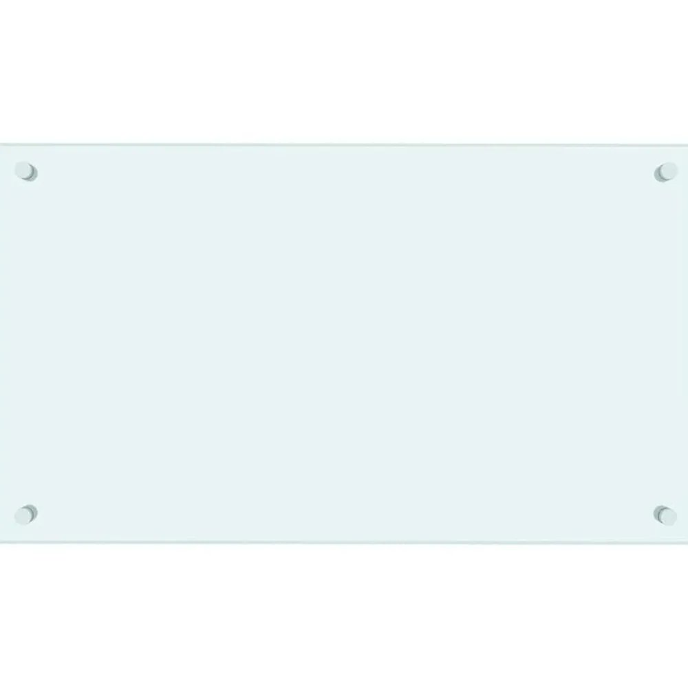 Spatscherm keuken 70x40 cm gehard glas wit>vidaXL Discount