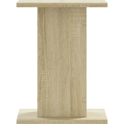 Speakerstandaards 2 st 30x30x40 cm bewerkt hout><noscript><img width=