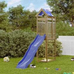 Buitenspeelgoed*vidaXL Speelhuis geïmpregneerd grenenhout