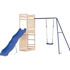 Buitenspeelgoed*vidaXL Speelhuis massief grenenhout
