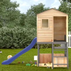Speelset voor buiten massief sparrenhout><noscript><img width=