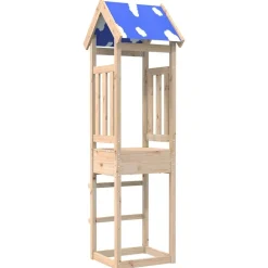 Speeltoren Bruin 52,5 x 46,5 x 208 cm Massief grenenhout>vidaXL New