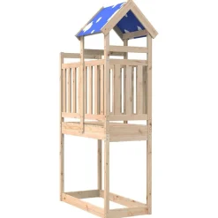 Speeltoren Bruin 52,5 x 110,5 x 215 cm Massief grenenhout>vidaXL Online