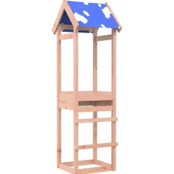 Speeltoren Bruin 52,5 x 46,5 x 195 cm Massief Douglas hout>vidaXL