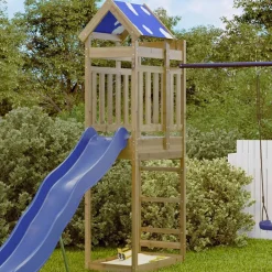 Speeltoren Bruin 52,5 x 85 x 239 cm Massief geïmpregneerd hout>vidaXL Best