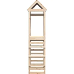 Buitenspeelgoed*vidaXL Speeltoren Bruin 85 x 52,5 x 239 cm Massief grenenhout