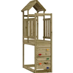 Buitenspeelgoed*vidaXL Speeltoren Bruin 53 x 110,5 x 214 cm Massief geïmpregneerd hout