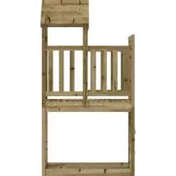 Buitenspeelgoed*vidaXL Speeltoren Bruin 53 x 110,5 x 214 cm Massief geïmpregneerd hout