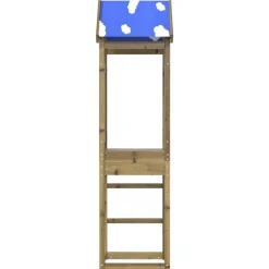 Buitenspeelgoed*vidaXL Speeltoren Bruin Massief geïmpregneerd hout