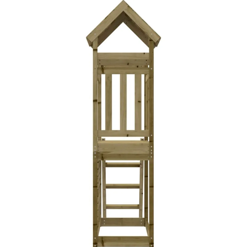 Speeltoren Bruin Massief geïmpregneerd hout>vidaXL Sale