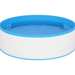 Zwembaden & Spa'S*vidaXL Splasher pool met hangende skimmer en pomp 350x90 cm Wit