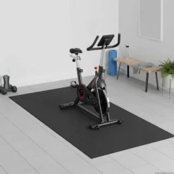 Fitness*vidaXL Sportbeschermingsmat Zwart 120 x 60 x 0,6 cm PVC met hoge dichtheid
