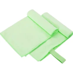 Linnengoed*vidaXL Sporthanddoeken 2 pcs 50 x 30 cm Polyester en polyamide Groen