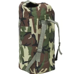 Bagage & Tassen*vidaXL Sporttas legerstijl 85 L Camouflage