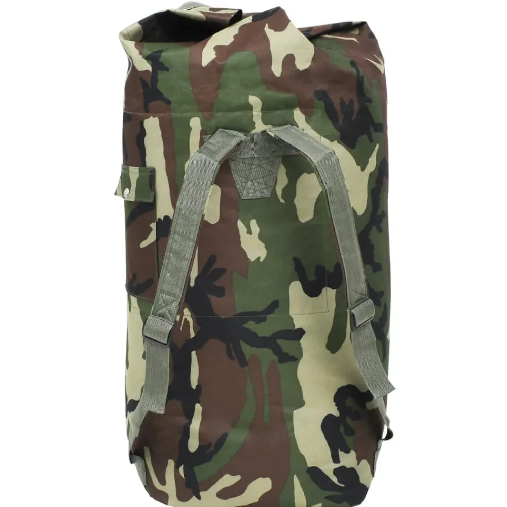 Bagage & Tassen*vidaXL Sporttas legerstijl 85 L Camouflage
