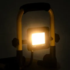 Verlichting*vidaXL Spotlight met handvat LED 10 W Warmwit