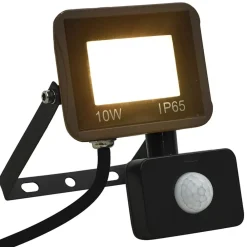 Verlichting*vidaXL Spotlight met sensor LED 10 W Warmwit