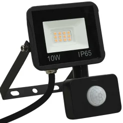 Verlichting*vidaXL Spotlight met sensor LED 10 W Warmwit