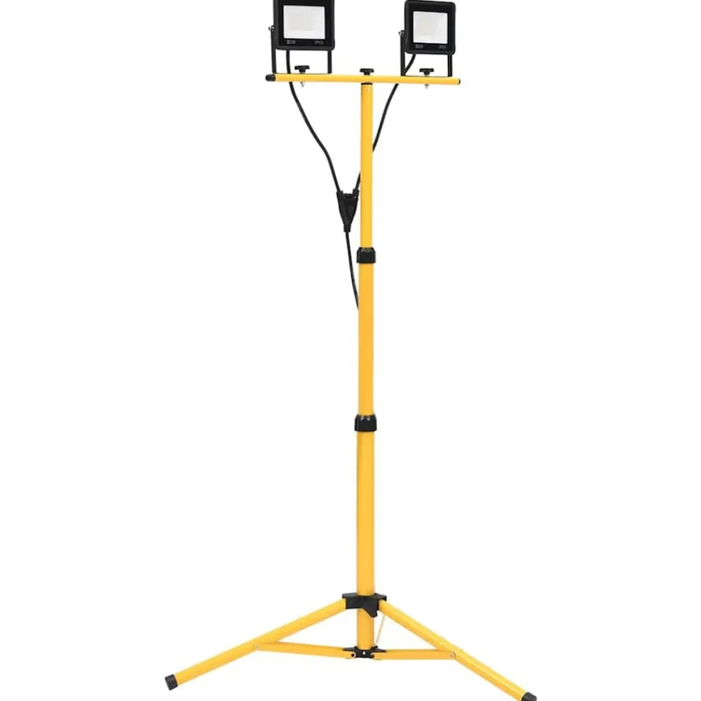 Spotlight met statief LED 2x20 W>vidaXL New