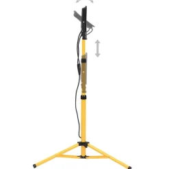 Verlichting*vidaXL Spotlight met statief LED 2x100 W Koudwit
