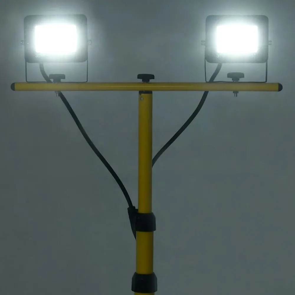 Spotlight met statief LED 2x30 W>vidaXL Hot