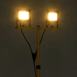 Spotlight met statief LED 2x30 W>vidaXL Outlet