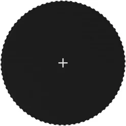 Springmat voor 14 feet/4,27 m ronde trampoline stof zwart>vidaXL Best