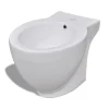 Staand bidet rond keramiek wit>vidaXL New