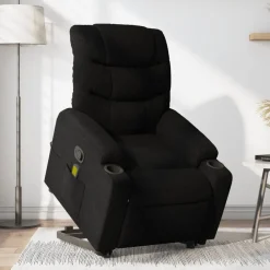 Sta-op-massagestoel verstelbaar stof>vidaXL Clearance