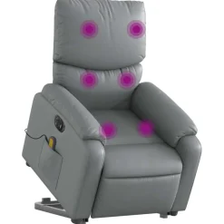 Sta-op-massagestoel elektrisch kunstleer><noscript><img width=