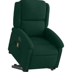 Sta-op-massagestoel elektrisch verstelbaar fluweel><noscript><img width=