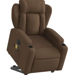 Sta-op-massagestoel elektrisch verstelbaar stof><noscript><img width=