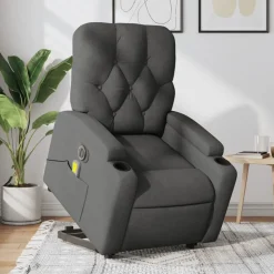Sta-op-massagestoel elektrisch verstelbaar stof>vidaXL Discount