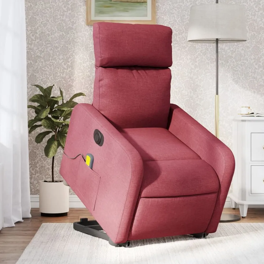 Sta-op-massagestoel elektrisch verstelbaar stof>vidaXL Outlet