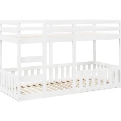 Stapelbed massief grenenhout 80x200 cm>vidaXL Discount