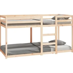 Stapelbedframe zonder matras massief grenenhout 90x200 cm>vidaXL Best