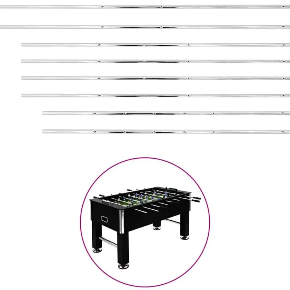 Staven voor voetbaltafel 8 st 15,9 mm>vidaXL
