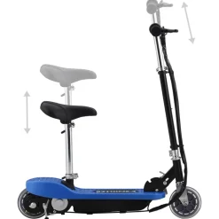 Step elektrisch met zitje 120 W>vidaXL
