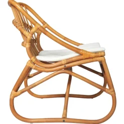 Stoel rattan en linnen><noscript><img width=