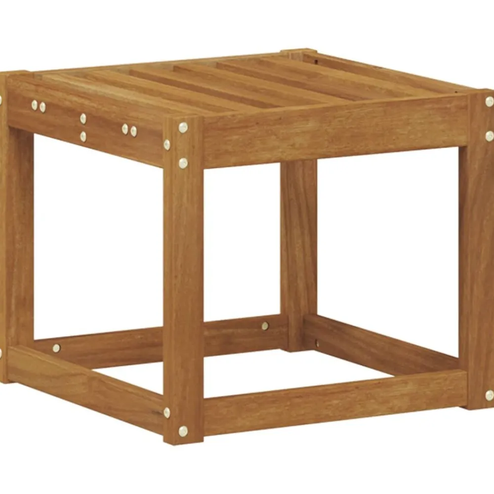 Tuinmeubelen*vidaXL Stoelbank 43 x 43 x 37 cm Massief Acaciahout Naturel