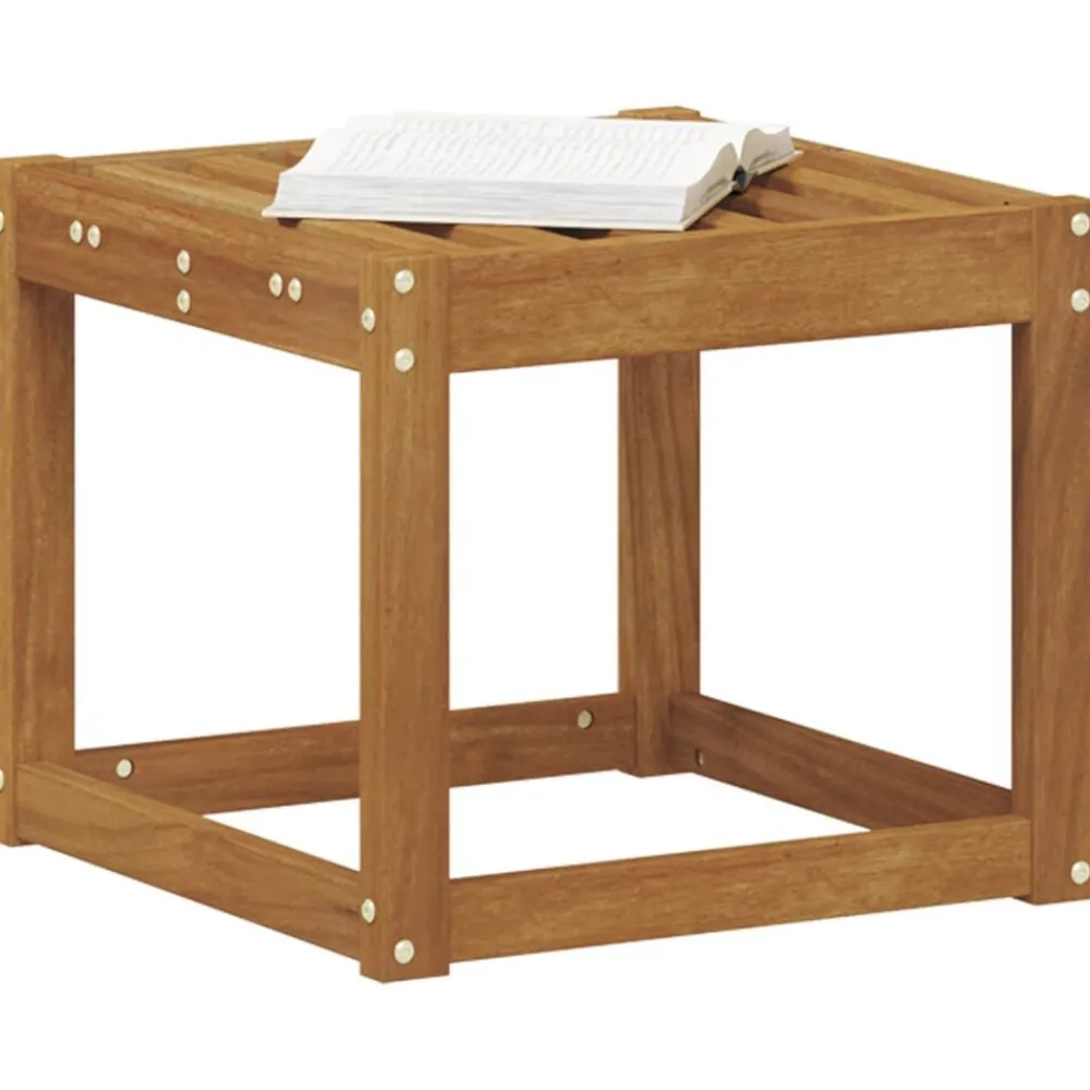 Tuinmeubelen*vidaXL Stoelbank 43 x 43 x 37 cm Massief Acaciahout Naturel