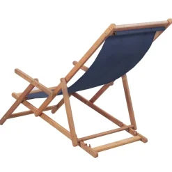 Strandstoel inklapbaar stof en houten frame><noscript><img width=