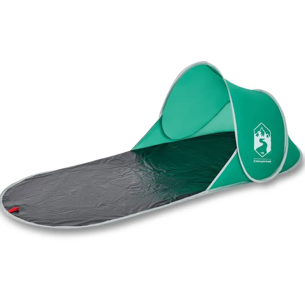Buitensport*vidaXL Strandtent pop-up waterdicht Zeegroen