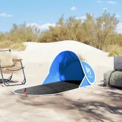 Buitensport*vidaXL Strandtent pop-up waterdicht azuurblauw