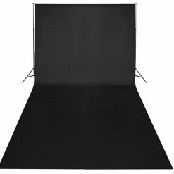 Studioset met e achtergrond en lampen 600x300 cm>vidaXL Sale