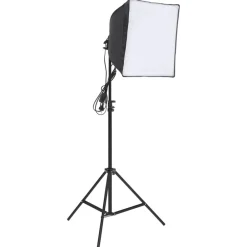 Camera & Optiek*vidaXL Studioverlichtingsset met statief en softbox