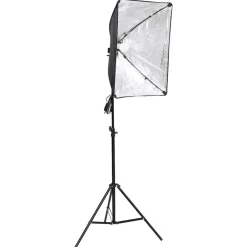 Camera & Optiek*vidaXL Studioverlichtingsset met achtergronden en softboxen