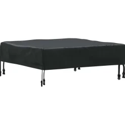 Accessoires Voor Tuinmeubelen*vidaXL Tafel Dek Effen Zwart 62 x 62 x 15 cm Stof